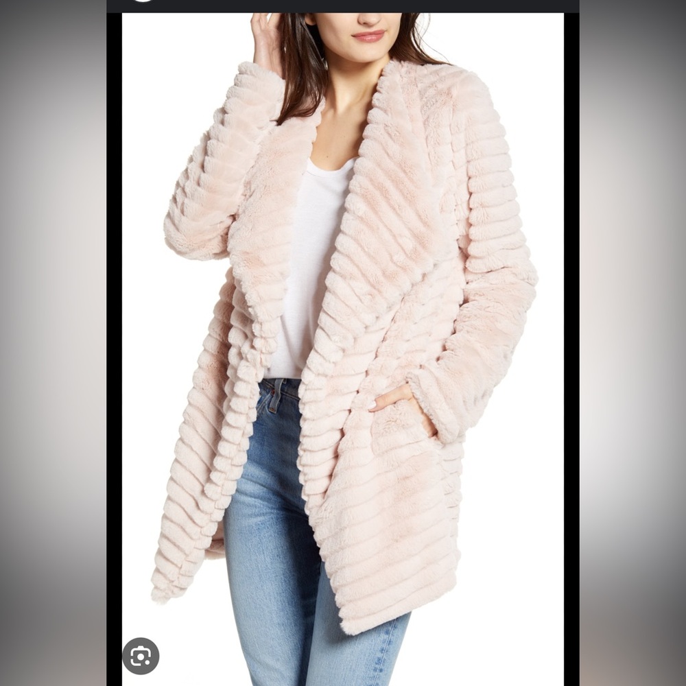 BB Dakota What A Girl Wants Faux Fur Coat
